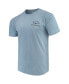 ფოტო #1 პროდუქტის Men's Blue Arkansas Razorbacks State Scenery Comfort Colors T-shirt