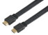 Фото #1 товара Techly ICOC-HDMI2-FE-050TY - 5 m - HDMI Type A (Standard) - HDMI Type A (Standard) - 3D - 10.2 Gbit/s - Black