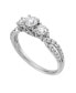 ფოტო #1 პროდუქტის Diamond Ring (1 ct. t.w.) in 14K White Gold