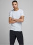 JJEBASIC O-NECK TEE men´s t-shirt 12058529 OPTICAL WHITE