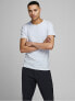 JJEBASIC O-NECK TEE men´s t-shirt 12058529 OPTICAL WHITE