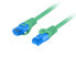 Lanberg PCF6A-10CC-0050-G - 0.5 m - Cat6 - S/FTP (S-STP) - RJ-45 - RJ-45 - Green