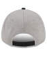 Men's Gray Austin Cindric Name Splash 9FORTY Snapback Adjustable Hat
