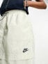 Nike Sport Utility woven cargo maxi skirt in sea glass green