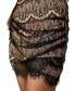 Фото #4 товара Women's Zoey Lace Ruched Mini Skirt