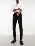 Фото #8 товара ASOS DESIGN smart co-ord skinny trousers in black corduroy