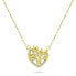 Фото #4 товара Decent Gold Plated Tree of Life Jewelry Set SET236Y (Necklace, Earrings)