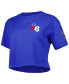 Фото #3 товара Women's Royal Philadelphia 76ers Classics Boxy T-shirt