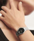 Фото #6 товара Наручные часы Steve Madden men's Blue Silicone Strap Embossed with Steve Madden Logo Watch, 44X50mm