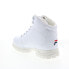 Fila Diviner 1HM00552-126 Mens White Synthetic Lace Up Hiking Boots 13