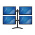 Фото #10 товара StarTech.com Quad-Monitor Desktop Stand - Articulating - Freestanding - 8 kg - 33 cm (13") - 68.6 cm (27") - 100 x 100 mm - Black