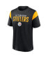 Фото #3 товара Men's Black Pittsburgh Steelers Home Stretch Team T-shirt