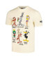 Men's and Women's Natural Looney Tunes Family Collage T-shirt