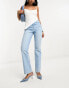 Фото #6 товара ASOS DESIGN 90's straight jeans in light blue