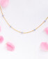 Girls Crew blue Blossom Love Necklace Золотистый - фото #3