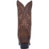 Фото #3 товара Dan Post Boots Renegade Distressed Embroidered Snip Toe Cowboy Mens Size 10 D D