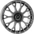 Фото #1 товара Литый колесный диск Damina Performance DM10 серый матовый - Вставка черная 8x18 ET35 - LK5/112 ML72.6