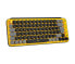 Фото #3 товара Logitech POP Keys Wireless Mechanical Keyboard With Emoji Keys - Mini - Bluetooth - Mechanical - QWERTZ - Black - Grey - Yellow