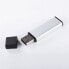 Фото #2 товара Xlyne ALU - 4 GB - USB Type-A - 2.0 - Cap - 7 g - Black,Silver