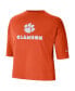 Фото #3 товара Women's Orange Clemson Tigers Crop Performance T-shirt