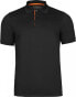 Magnum KOSZULKA MAGNUM POLO BLACK/BRIGHT MARIGOLD XXL