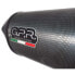 GPR EXHAUST SYSTEMS Furore Poppy Honda CrossrunnER 800 VFR 800 X 15-16 Ref:H.241.1.FUPO Homologated Oval Muffler