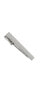 ფოტო #1 პროდუქტის Silver Tone Tie Bar with Triangle Pattern