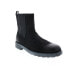 Фото #2 товара Diesel D-Throuper Y02476-PS066-T8013 Mens Black Leather Casual Dress Boots