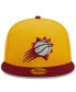Фото #4 товара Men's Yellow, Red Phoenix Suns Fall Leaves 2-Tone 59FIFTY Fitted Hat