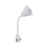 PAULMANN Junus clip - White - Metal - Plastic - IP20 - E14 - 1 bulb(s) - 30000 h