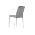 Dining Chair DKD Home Decor Grey Metal Polyester (44 x 46 x 90 cm)