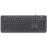 Фото #2 товара InLine Keyboard with USB cable - German layout - black