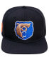 ფოტო #3 პროდუქტის Men's Black Morgan State Bears Arch Over Logo Evergreen Snapback Hat