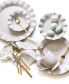 Фото #3 товара by Laura Johnson Signature White Collection Ruffle Flare White Small Bowl