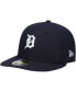 Фото #1 товара Men's Navy Detroit Tigers Authentic Collection On-Field Home Low Profile 59FIFTY Fitted Hat