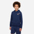 Фото #1 товара Nike Sportswear Flc Po Hoody Jr DX2295 410 sweatshirt