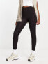 COLLUSION basic legging in black