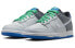 Фото #3 товара Кеды Nike Dunk Low GS графитово-зелено-синие