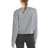 Puma Train French Terry Crew Neck Long Sleeve Sweatshirt Womens Grey 522612-03 2X - фото #2