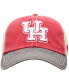 ფოტო #3 პროდუქტის Men's Red Houston Cougars Offroad Trucker Snapback Hat