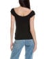 Project Social T Daisy Merrow Edge Rib T-Shirt Women's Black Xs