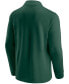 Men's Green, Gold-Tone Green Bay Packers Block Party Quarter-Zip Jacket