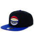 ფოტო #1 პროდუქტის Men's Black Harlem Globetrotters Snapback Adjustable Hat