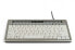 Фото #6 товара Bakker S-board 840 Compact Keyboard no hub (US) - Mini - Wired - USB - QWERTY - Grey