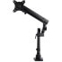 Фото #9 товара StarTech.com Desk Mount Monitor Arm with 2x USB 3.0 ports - Pole Mount Full Motion Single Arm Monitor Mount for up to 34" VESA Display - Ergonomic Articulating Arm - Desk Clamp/Grommet - Clamp - 8 kg - 43.2 cm (17") - 86.4 cm (34") - 100 x 100 mm - Black