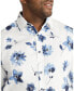ფოტო #3 პროდუქტის Men's Big & Tall Camden Floral Print Stretch Shirt
