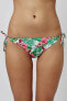 Фото #1 товара Topshop Womens Swimwear Tropical Tie Side Bikini Bottoms Multi Color Size 10