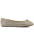 Фото #2 товара Women's Farrah Embellished Ballet Flats