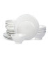 NENDO Stoneware 16 Pc. Dinnerware Set, Service for 4 Белый - фото #1