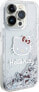 Sourcing Hello Kitty HKHCP15LLIKHET iPhone 15 Pro 6.1" silver/silver hardcase Liquid Glitter Charms Kitty Head